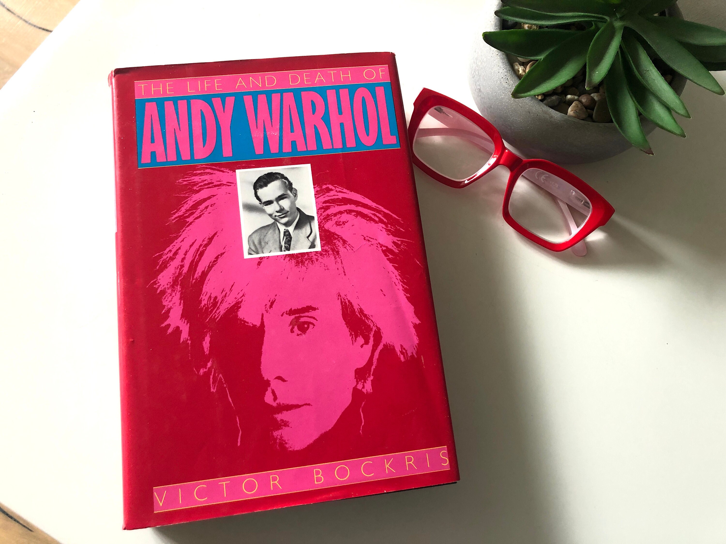 ANDY WARHOL the Life and Death by Victor Bockris HC 1989 With Dust