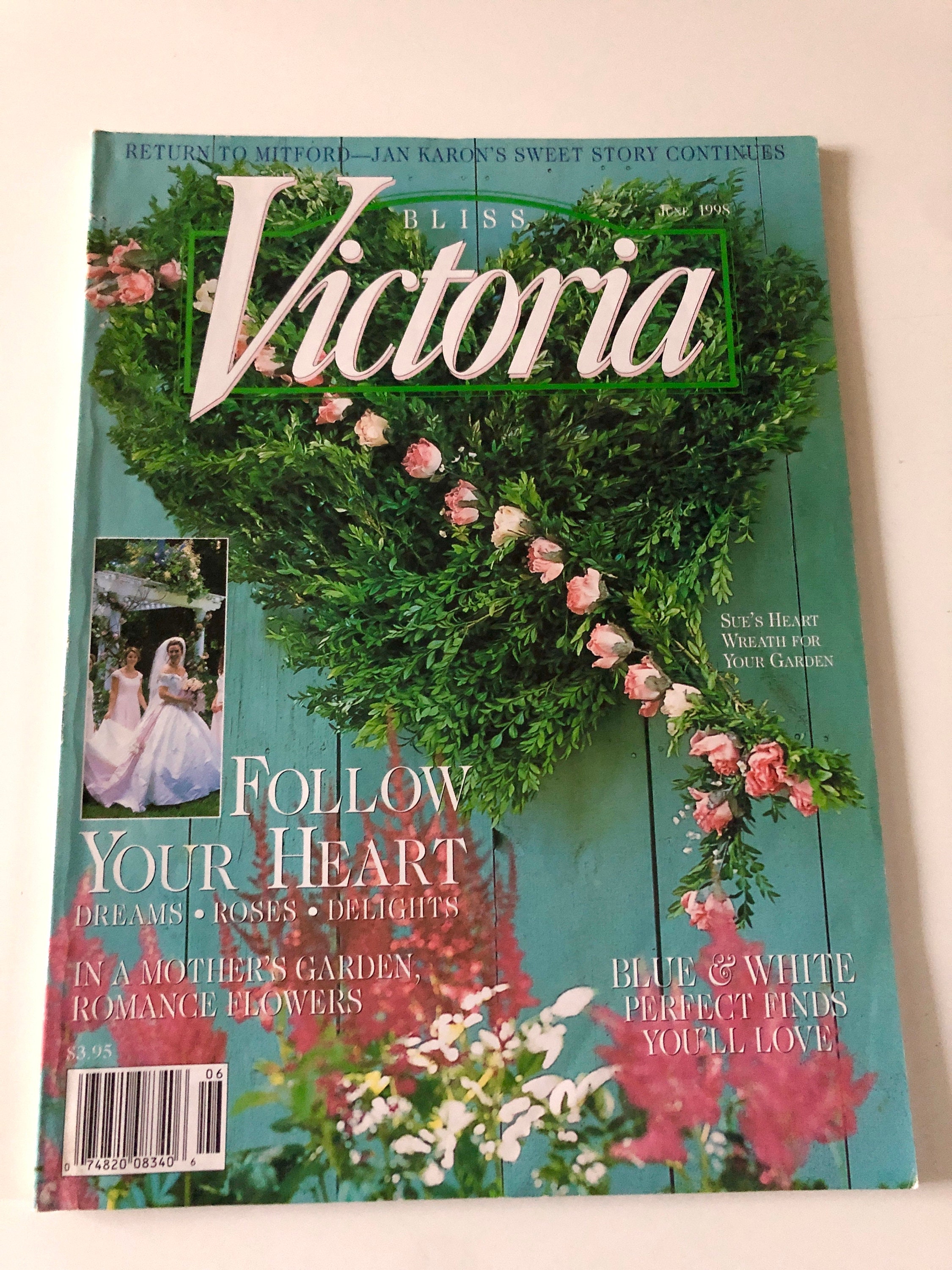 Victoria June 1989 and June 1998 Home Decor Magazine Etsy