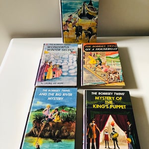 5 BOBBSEY TWINS 60’s Great Condition!