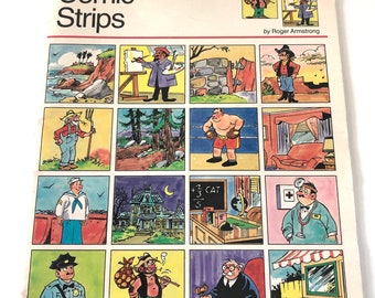Comic Strips How To Draw Walter Foster Vintage Paperback Instructions