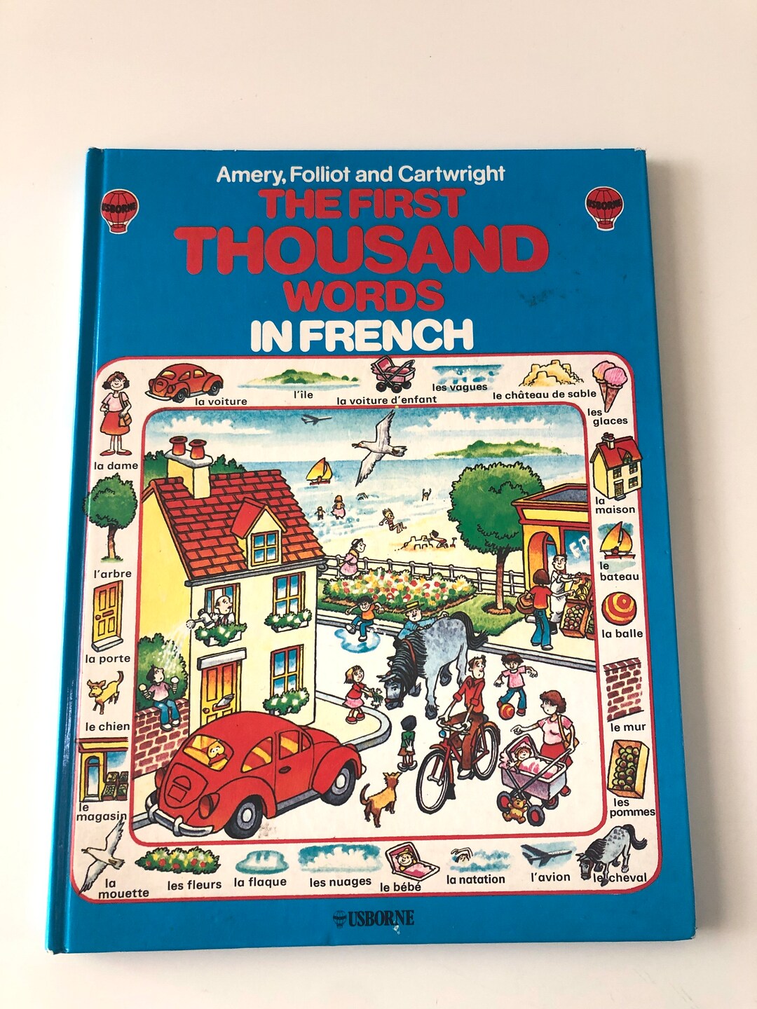 The First Thousand Words in French by Usborne Hardcover 80’s - Etsy