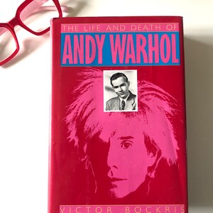 ANDY WARHOL The Life and Death By Victor Bockris HC 1989 With Dust Jacket