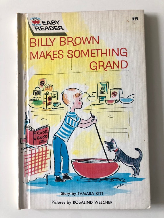 SALE 1961 Billy Brown Makes Something Grand Wonder Books Easy Etsy