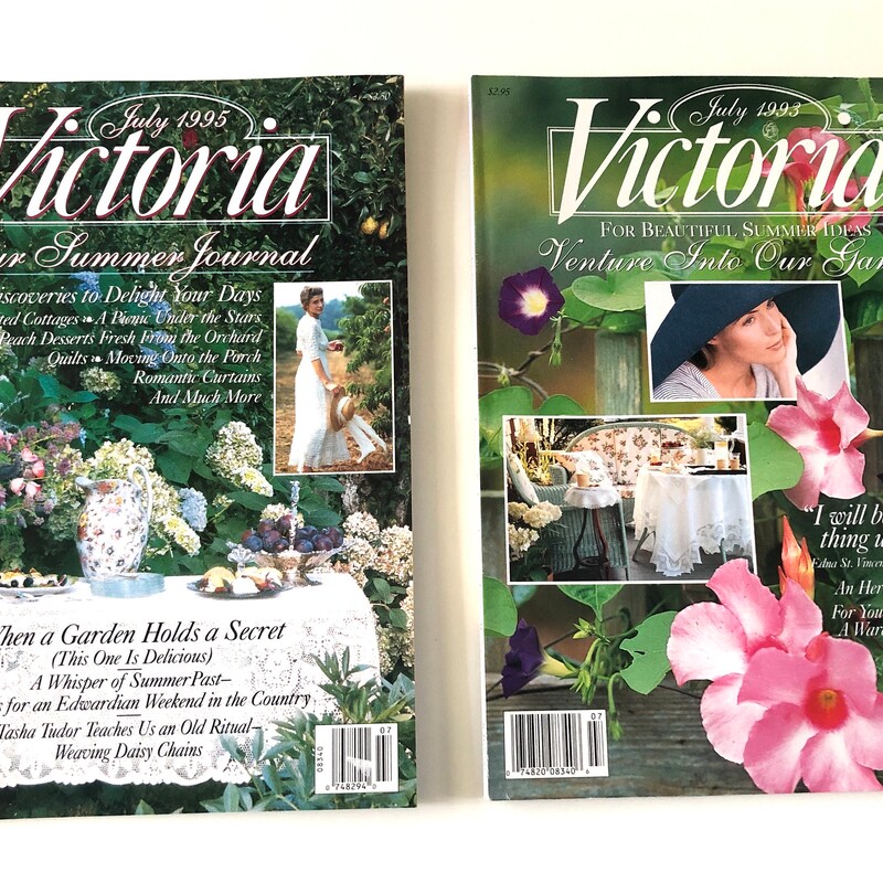 Victoria Magazine Etsy