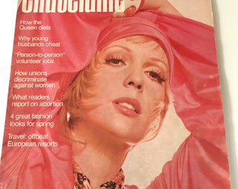 Vintage Chatelaine March 1971 Magazine RETRO Fasion/Recipe/Advertisements MOD