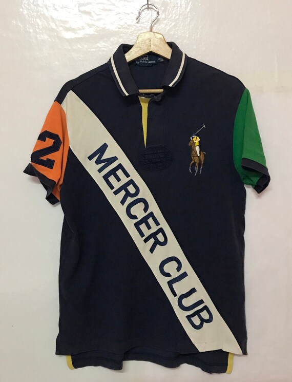 Vintage Polo Ralph Lauren Mercer Club Polos Shirt - Etsy Australia