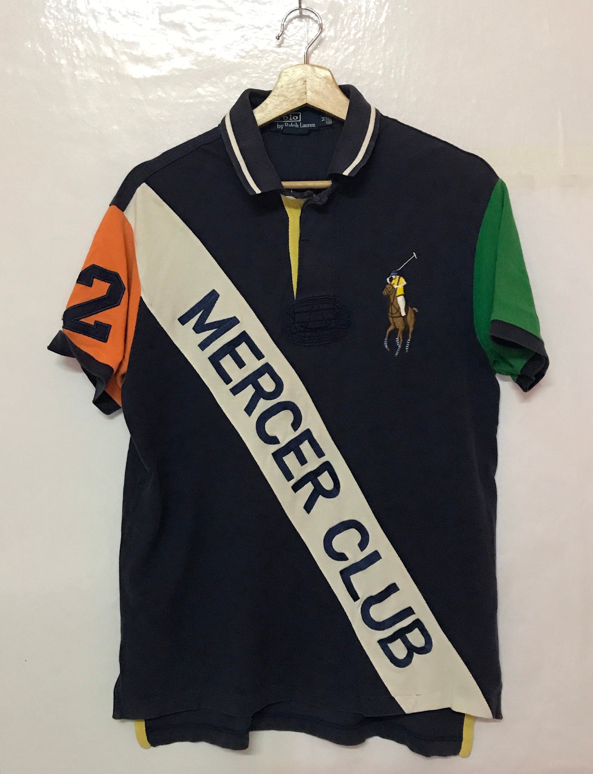 Vintage Polo Ralph Lauren Mercer Club Polos Shirt - Etsy