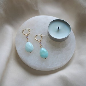 Kate Sharma Huggie Hoops | Bridgerton TV Show Inspired | Regency Era Jewelry | Royaltycore Aesthetic | Minimalistic Style | Gift for Her