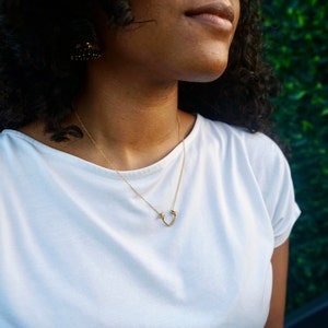 Stag necklace | Dainty Fandom Jewelry | Gold Vermeil | Romantasy | High Fantasy | Cottagecore | Royaltycore | Bookworm Gift