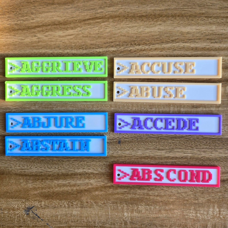 Homestuck Strife! Option/strife Technique Keychain - Etsy
