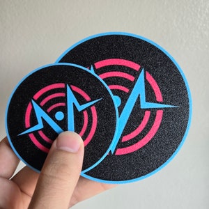 Voxtek Logo Hazbin Hotel Wall Hanging/Coaster/Logo