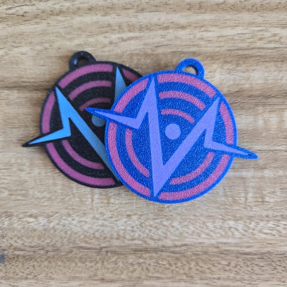 Voxtek Keychain Hazbin Hotel (multiple Color Schemes) - Etsy Israel