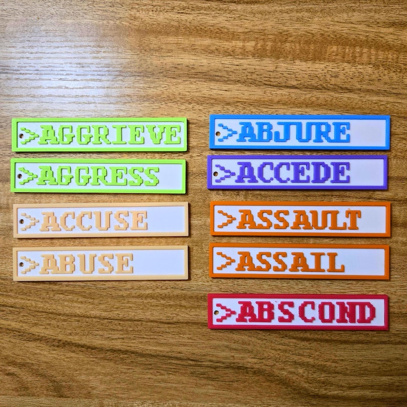 Homestuck Strife! Option/strife Technique Keychain - Etsy