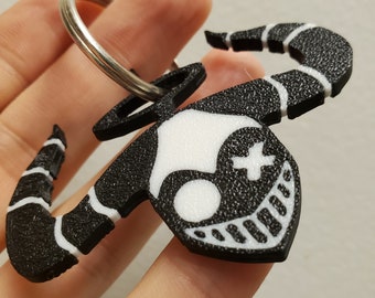 Exorcist Keychain Hazbin Hotel [Two Styles]