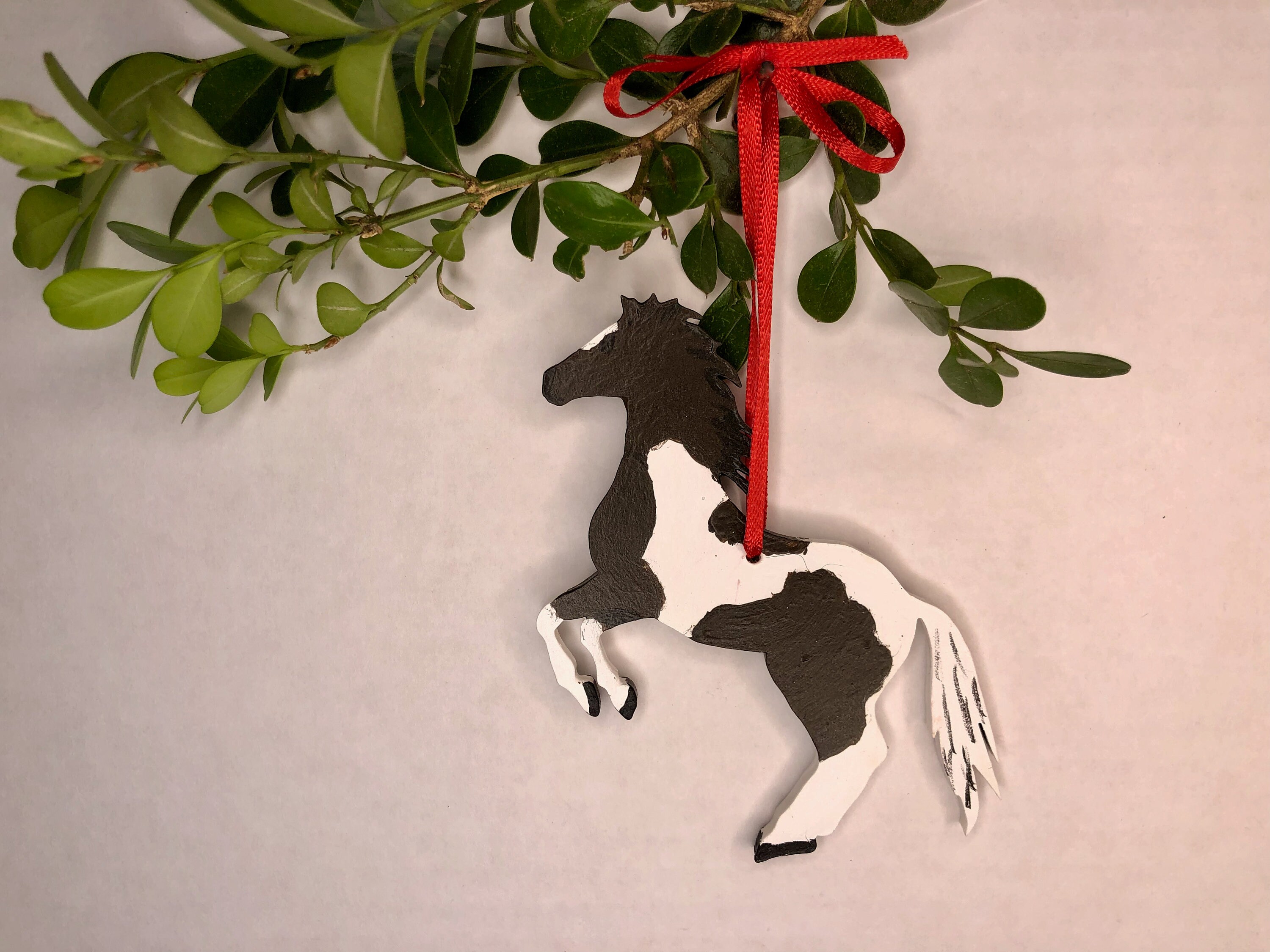 Paint horse christmas ornaments Clearance