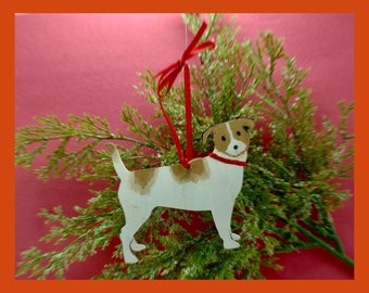 Parson Russell Terrier Ornament/Magnet, Personalized Gift,Dog Christmas Decor,Pet Portrait,Dog Lovers Gift,Dog Mom Gift,Jack Russell,Russell