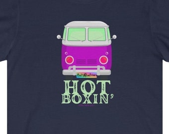 Hot Boxin' Cannabis Unisex Jersey Short Sleeve Tee-