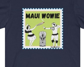 Maui Wowie Cannabis Unisex Jersey Short Sleeve Tee -gifts for stoners- cannabis-