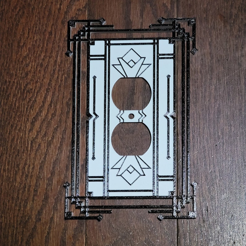 Art Deco Light Switch Etsy