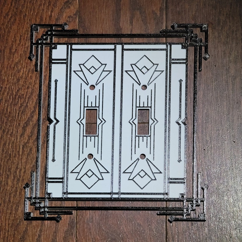 Art Deco Light Switch Etsy