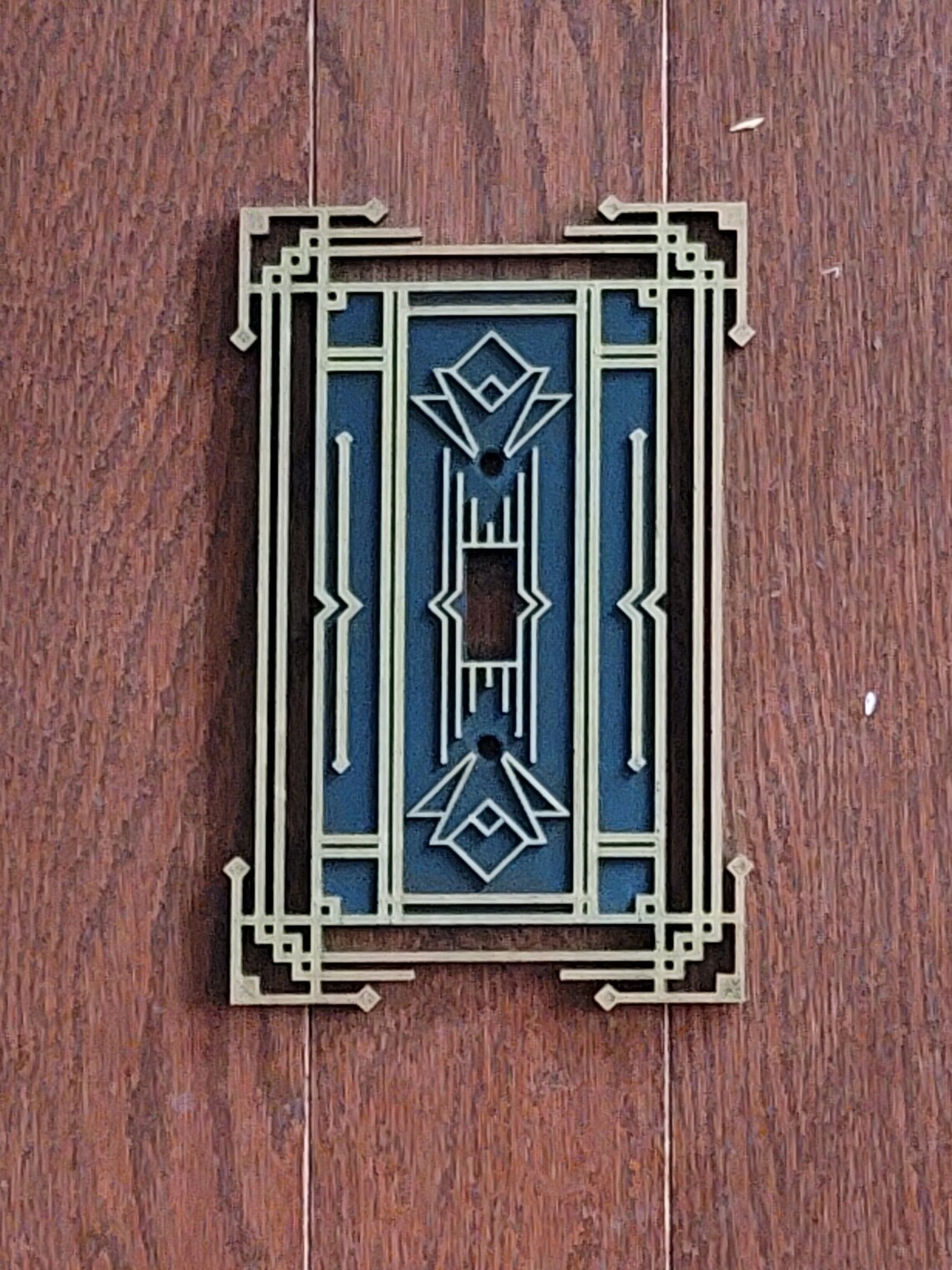 Art Deco Light Switch Etsy
