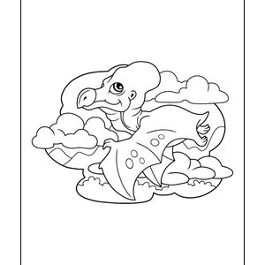 100 MORE Dinosaur Colouring Pages!