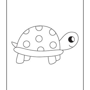 80 Cute, Easy Colouring Pages!