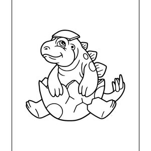 100 Dinosaur Colouring Pages!