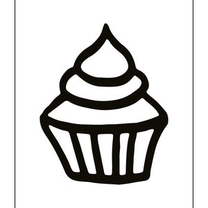 51 MORE Cupcake Colouring Pages!