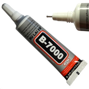 Schmuckkleber B-7000 Präzisionskleber 15ml Tube / extra stark, flexibel & wasserfest // DIY Handwerk / Klebstoff für Svarovski Steine