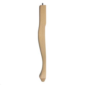 Moebelfusse Holz 47cm  Möbelfüße Tischbeine Holz Möbelfuß Schrankfüße Schrankfuß BUCHEN Holz für Antiquitäten Klassisch Glamour