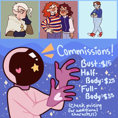 Digital Art Commissions READ DESCRIPTION Etsy