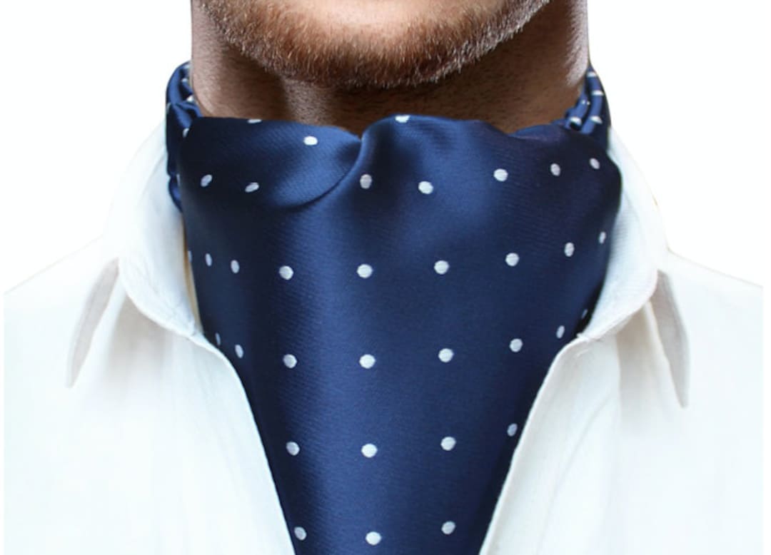 LUXURY MEN TIE Men Cravat Cravat Silk Ascot Cravat Silk - Etsy