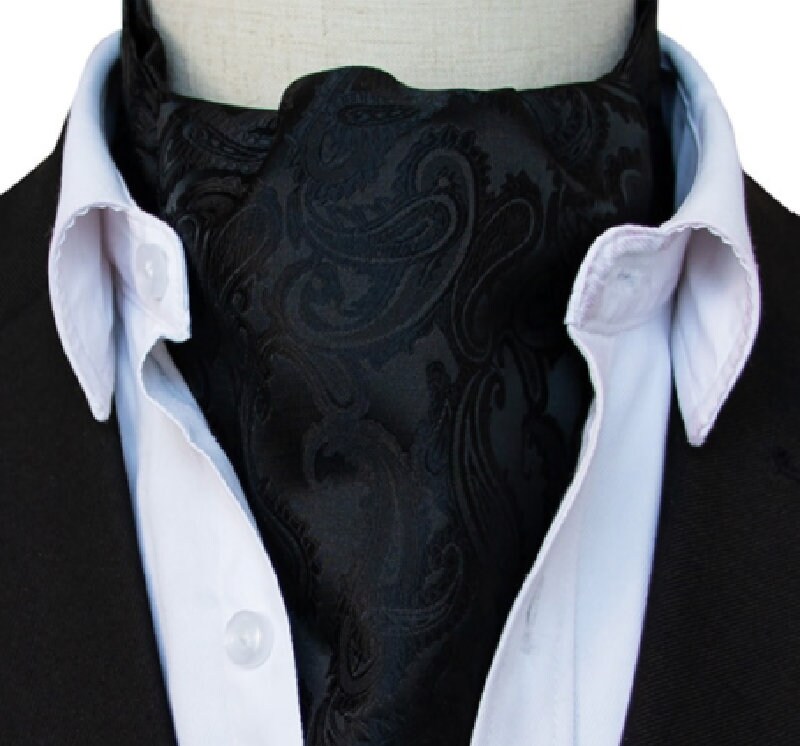 LUXURY MEN TIE Men Cravat Cravat Silk Ascot Cravat Silk Ascot Gifts for
