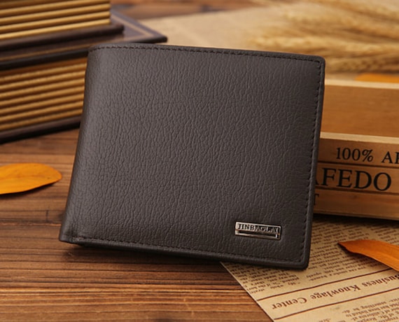 GENUINE LEATHER WALLET | Men Wallet| |Luxury Wallet | Short Purses | Brown  Black Wallet | Elegant Wallet| Design Wallet | Gift for Dad 