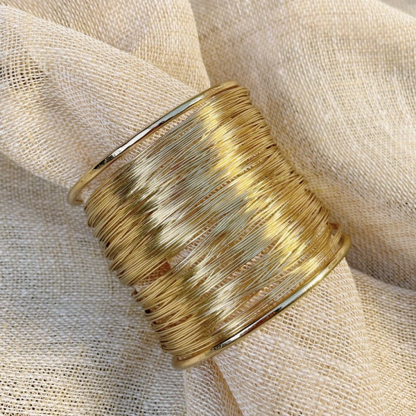 FASHION GOLD BANGLE Cuff Bracelet | Gold bracelets | Christmas gifts | Gift for her | Gold cuffs | Wedding Jewelry | Gold stack bracelet