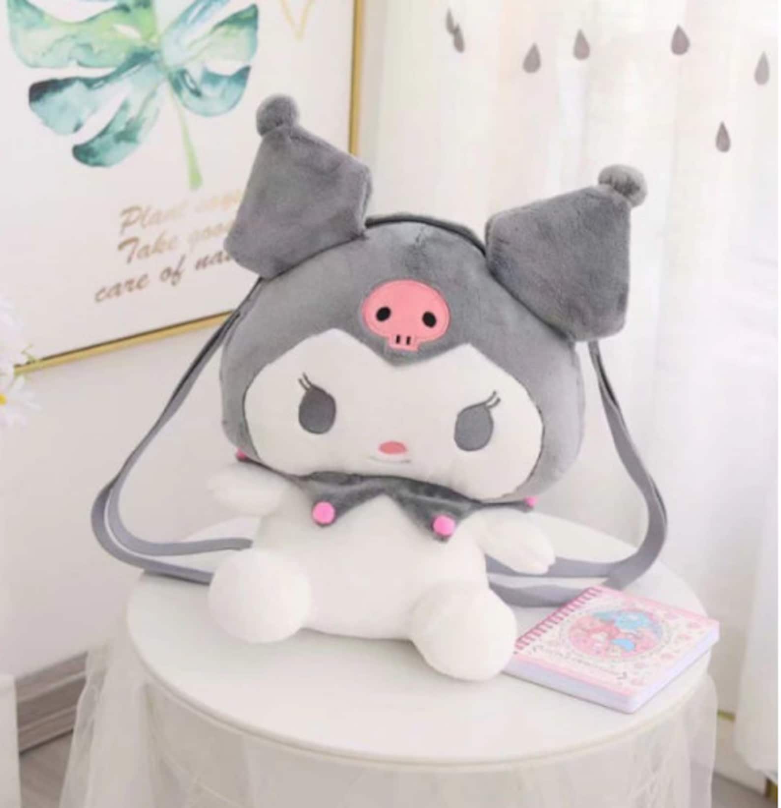 Kuromi Plush Backpack sanrio Etsy