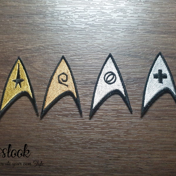 Parche Star Trek USS Enterprise / parche de hierro / coser / planchar