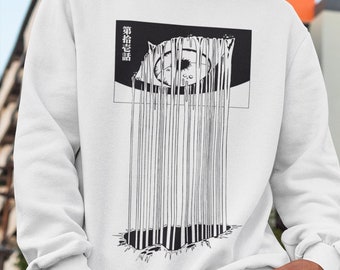 Evangelion Anime Sweatshirt Dripping Eyeball