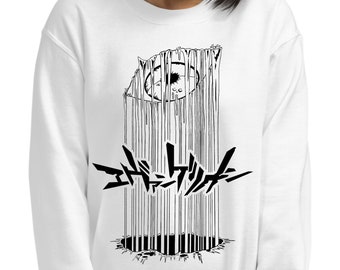 Evangelion Anime Sweatshirt Dripping Eyeball