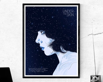 Under The Skin Scarlett Johansson Sci-Fi Movie Poster