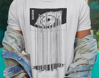 Evangelion Anime T-Shirt Dripping Eyeball