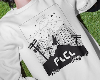 FLCL Anime Sweatshirt Fooly Cooly Furi Kuri