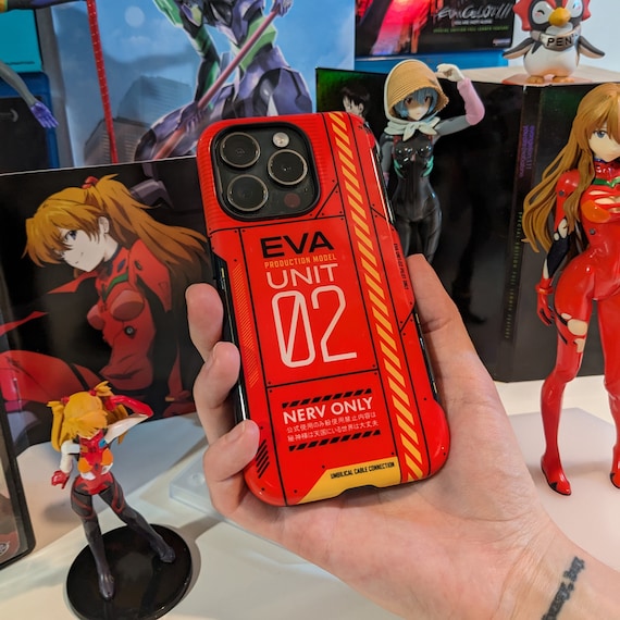 EVANGELION iPhoneケース Evangelion Unit-02 Tough Case for Iphone® and Samsung Galaxy Anime