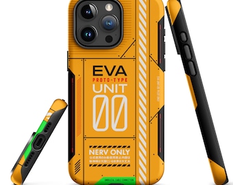 Evangelion Unit-00 Tough Case for iPhone® and Samsung Galaxy Anime Phone Case Rei Ayanami NERV