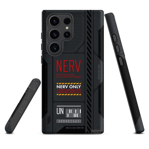 NERV HQ Evangelion Tough Case for Iphone® and Samsung Galaxy Anime