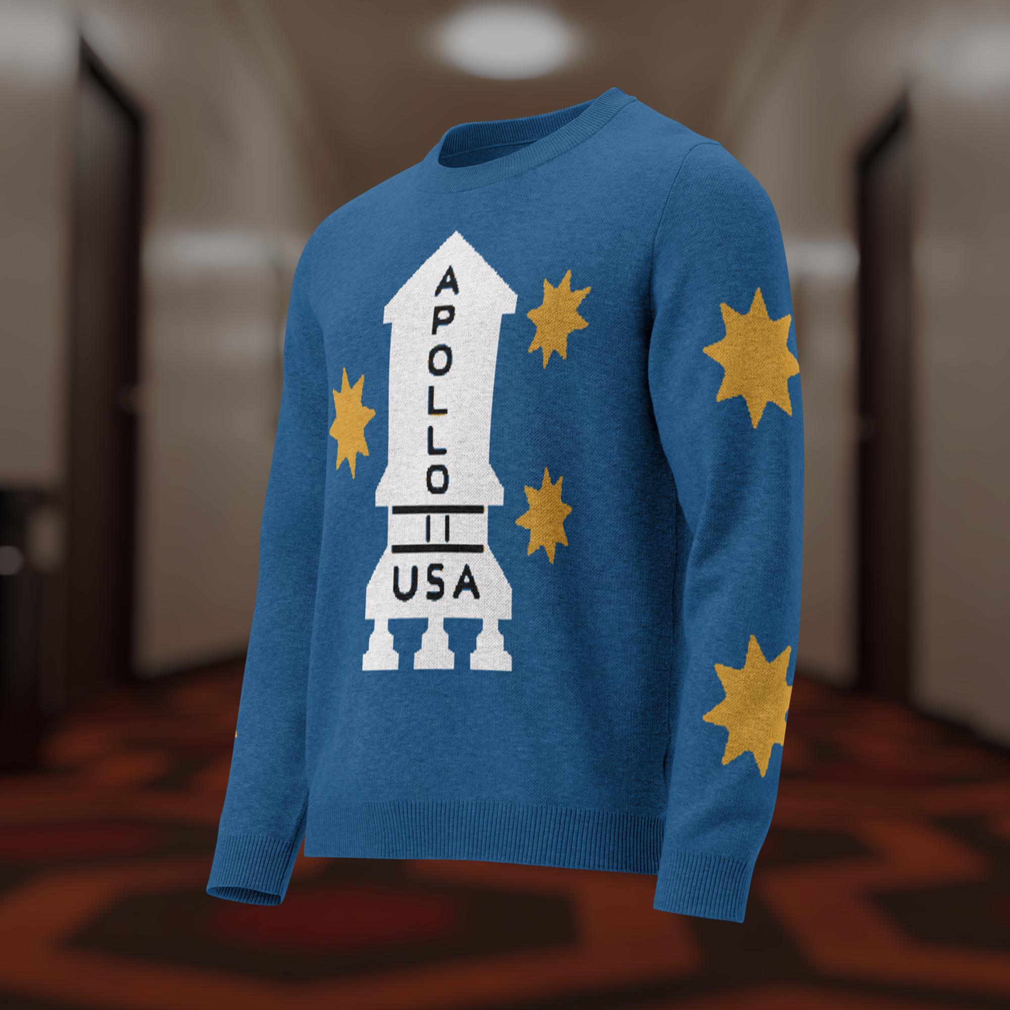 The Shining Apollo 11 Knit Sweater Danny Torrence Horror Movie - Etsy