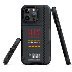 NERV verlaufen Tough Case für iPhone® Anime Handyhülle Neon Genesis