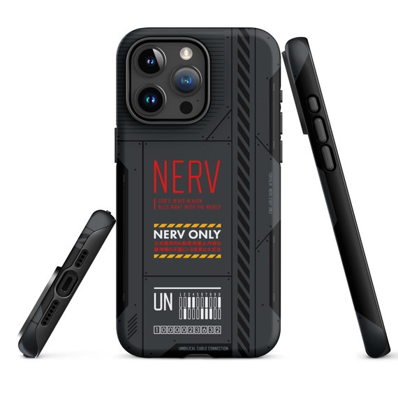 NERV HQ Evangelion Tough Case for Iphone® and Samsung Galaxy Anime