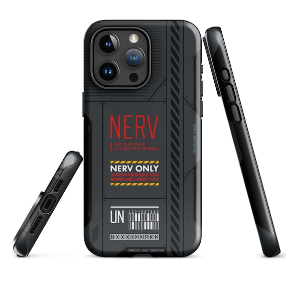 NERV HQ Evangelion Tough Case for Iphone® and Samsung Galaxy Anime